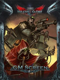 WARHAMMER 40K ROLE PLAY -  WRATH & GLORY - GAME MASTER SCREEN (ENGLISH)