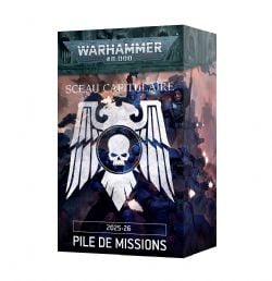 WARHAMMER 40K -  SCEAU CAPITULAIRE: 2025-26 - PILE DE MISSION (FRENCH)
