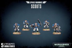 WARHAMMER 40K -  SCOUTS -  SPACE MARINES