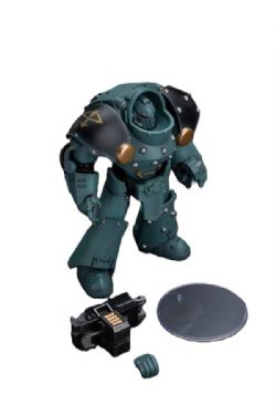 WARHAMMER 40K -  SONS OF HORUS TARTAROS TERMINATOR SQUAD TERMINATOR WITH COMBI-BOLTER AND CHAINFIST FIGURINE - 1/18 SCALE -  JOYTOY