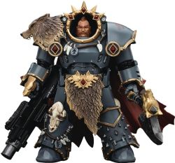 WARHAMMER 40K -  SPACE WOLVES HVARL RED-BLADE FIGURINE - 1/18 SCALE -  JOYTOY