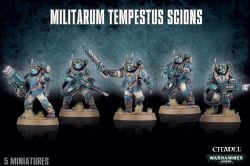 WARHAMMER 40K -  TEMPESTUS SCIONS -  ASTRA MILITARUM