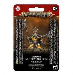 WARHAMMER : AGE OF SIGMAR -  ARDBOY BIG BOSS -  ORRUK WARCLANS - IRONJAWZ