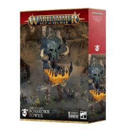 WARHAMMER : AGE OF SIGMAR -  BOSSROKK TOWER / SKAREGOB TOTEM -  ORRUK WARCLANS