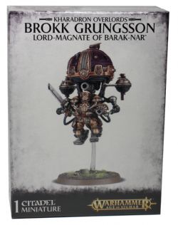 WARHAMMER : AGE OF SIGMAR -  BROKK GRUNGSSON, LORD-MAGNATE OF BARAK-NAR -  KHARADRON OVERLORDS