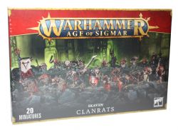 WARHAMMER : AGE OF SIGMAR -  CLANRATS -  SKAVEN