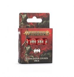 WARHAMMER : AGE OF SIGMAR -  DICE SET -  FLESH-EATER COURTS