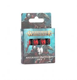 WARHAMMER : AGE OF SIGMAR -  DICE SET -  SOULBLIGHT GRAVELORDS