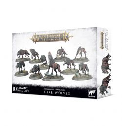 WARHAMMER : AGE OF SIGMAR -  DIRE WOLVES -  SOULBLIGHT GRAVELORDS