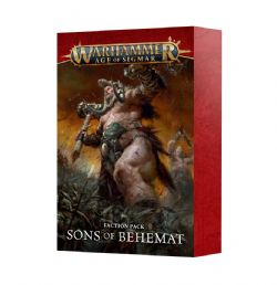 WARHAMMER : AGE OF SIGMAR -  FACTION PACK (ENGLISH) -  SONS OF BEHEMAT