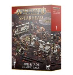 WARHAMMER : AGE OF SIGMAR -  FIRE & JADE GAMING PACK (ENGLISH) -  SPEARHEAD