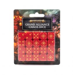 WARHAMMER : AGE OF SIGMAR -  GRAND ALLIANCE CHAOS DICE PACK