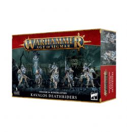 WARHAMMER : AGE OF SIGMAR -  KAVALOS DEATHRIDERS -  OSSIARCH BONEREAPERS