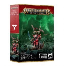 WARHAMMER : AGE OF SIGMAR -  KRITTOK FOULBLADE -  SKAVEN