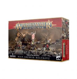 WARHAMMER : AGE OF SIGMAR -  MAN-SKEWER BOLTBOYZ -  ORRUK WARCLANS - KRULEBOYZ