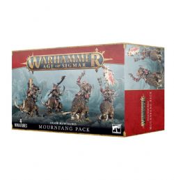 WARHAMMER : AGE OF SIGMAR -  MOURNFANG PACK DIRECT ORDER -  BEASTCLAW RIDERS