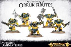 WARHAMMER : AGE OF SIGMAR -  ORRUK BRUTES -  IRONJAWZ