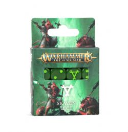 WARHAMMER : AGE OF SIGMAR -  SKAVEN DICE SET -  SKAVEN