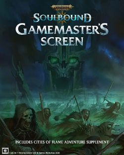 WARHAMMER : AGE OF SIGMAR SOULBOUND -  GAMEMASTER'S SCREEN (ENGLISH) -  GM SCREEN