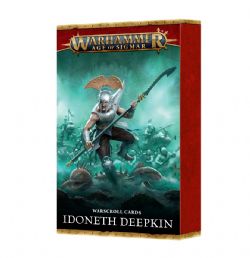 WARHAMMER : AGE OF SIGMAR -  WARSCROLL CARD - V4 (ENGLISH) -  IDONETH DEEPKIN