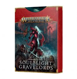 WARHAMMER: AGE OF SIGMAR -  WARSCROLL CARDS (ENGLISH) -  SOULBLIGHT GRAVELORDS