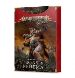 WARHAMMER : AGE OF SIGMAR -  WARSCROLL CARDS - V3 (ENGLISH) -  SONS OF BEHEMAT