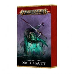WARHAMMER : AGE OF SIGMAR -  WARSCROLL CARDS V4 (FRENCH) -  NIGHTHAUNT