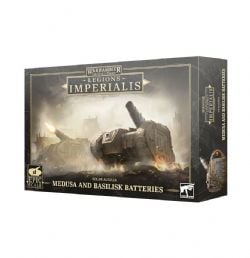 WARHAMMER : LEGIONS IMPERIALIS -  MEDUSA AND BASILISK BATTERIES -  SOLAR AUXILIA