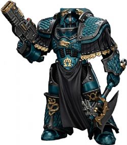 WARHAMMER: THE HORUS HERESY -  ALPHA LEGION - LERNAEAN TERMINATOR WITH VOLKITE CHARGER FIGURE - 1/18 -  JOYTOY