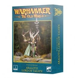 WARHAMMER : THE OLD WORLD -  ARALOTH LORD OF TALSYN -  WOOD ELF REALMS
