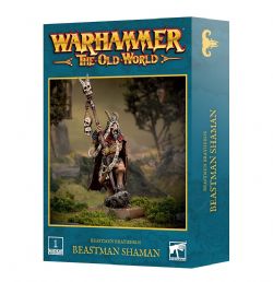 WARHAMMER : THE OLD WORLD -  BEASTMAN SHAMAN -  BEASTMEN BRAYHERDS
