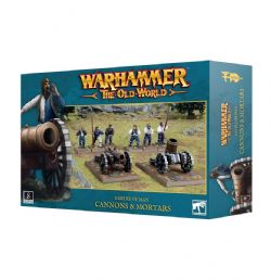 WARHAMMER : THE OLD WORLD -  CANNONS & MORTARS -  EMPIRE OF MAN