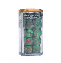 WARHAMMER : THE OLD WORLD -  DICE SET -  ORC & GOBLIN TRIBES