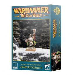 WARHAMMER : THE OLD WORLD -  DWARF RUNESMITH -  DWARFEN MOUNTAIN HOLDS