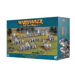 WARHAMMER : THE OLD WORLD -  HIGH ELF REALMS BATTALION -  HIGH ELF REALMS