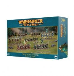 WARHAMMER : THE OLD WORLD -  WOOD ELF REALMS BATTALION -  WOOD ELF REALMS