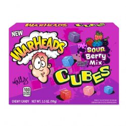 WARHEADS -  BERRY CUBES THEATER BOX (99G)
