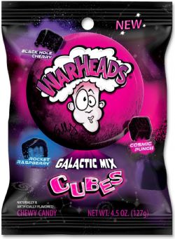 WARHEADS -  GALACTIC MIX CUBES (4.5 OZ)