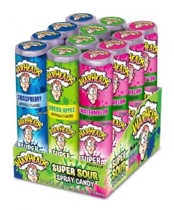 WARHEADS -  SUPER SOUR SPRAY CANDY - ASSORTED (20 ML)