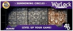 WARLOCK TILES -  DUNGEON TILES - SUMMONING CIRCLES -  MINIATURE TERRAIN