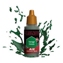 WARPAINTS AIR -  WARPAINTS - ACRYLICS: AIR SAVAGE GREEN (18 ML) -  ARMY PAINTER AP1 #3111