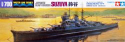 WARSHIP -  SUZUYA - JAPANESE HEAVY CRUISER - 1/700 -  TAMIYA