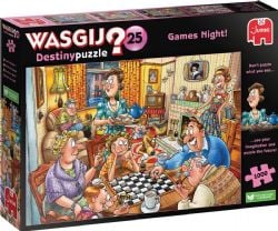 WASGIJ DESTINY -  GAMES NIGHT! (1000 PIECES) 25