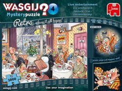 WASGIJ MYSTERY -  LIVE ENTERTAINMENT (1000 PIECES) -  RETRO 4