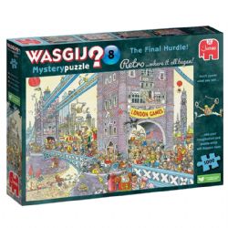 WASGIJ MYSTERY -  THE FINAL HURDLE (1000 PIECES) -  WASGIJ RETRO 08