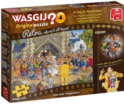 WASGIJ ORIGINAL -  A DAY TO REMEMBER! (1000 PIECES) 4 -  RETRO 4