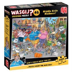 WASGIJ ORIGINAL -  MIDDLE AISLE MADNESS! (1000 PIECES) 46