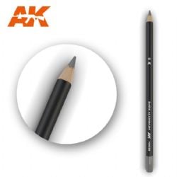 WATERCOLOR PENCIL -  DARK ALUMINUM NICKEL -  AK INTERACTIVE