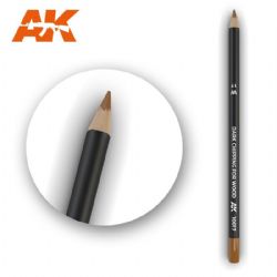 WATERCOLOR PENCIL -  DARK CHIPPING FOR WOOD -  AK INTERACTIVE