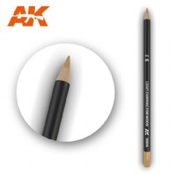 WATERCOLOR PENCIL -  LIGHT CHIPPING FOR WOOD -  AK INTERACTIVE